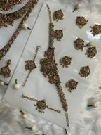 Temple Heritage Three-Layer Bidal Necklace Set