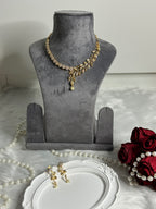 Leaf Inspired Necklace Set