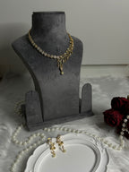 Leaf Inspired Necklace Set