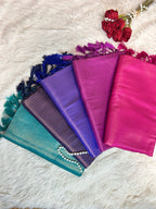 Dark Violet Kubera Soft Silk Saree